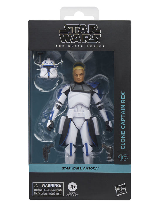 Star Wars Black Series 6IN Ahsoka Captain Rex Action Figure