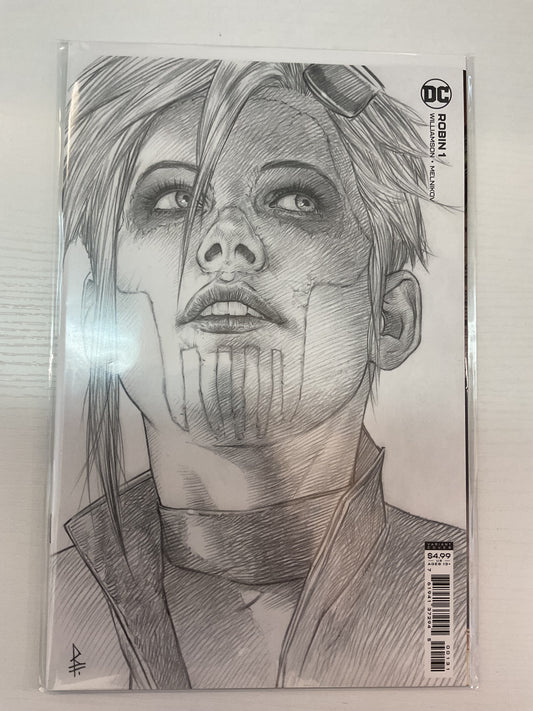 Robin #1 2021 DC Comics 1:25 Federici Variant 1st Appearance of Flatline