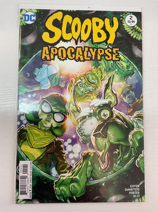 Scooby Apocalypse #2 2016 DC Comics Variant