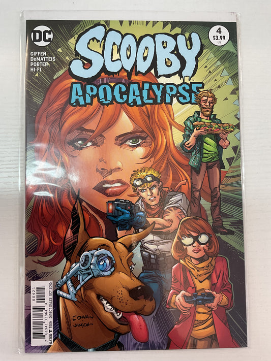 Scooby Apocalypse #4 2016 DC Comics Cowan Variant