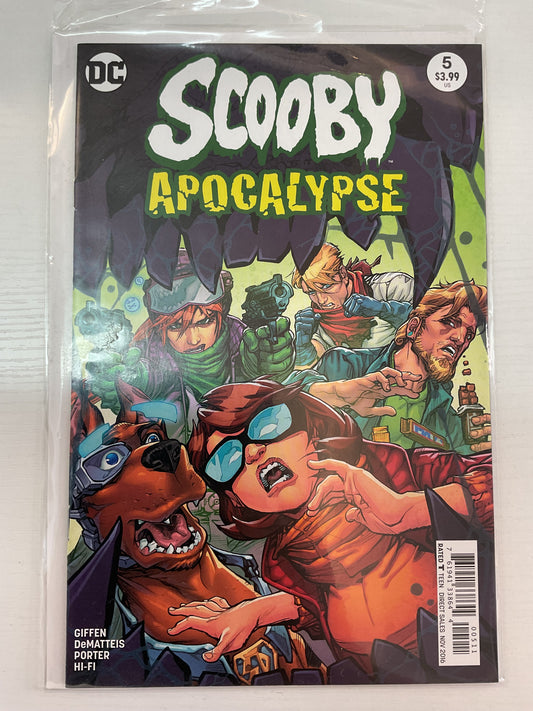 Scooby Apocalypse #5 2016 DC Comics
