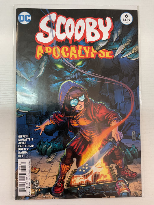 Scooby Apocalypse #6 2016 DC Comics