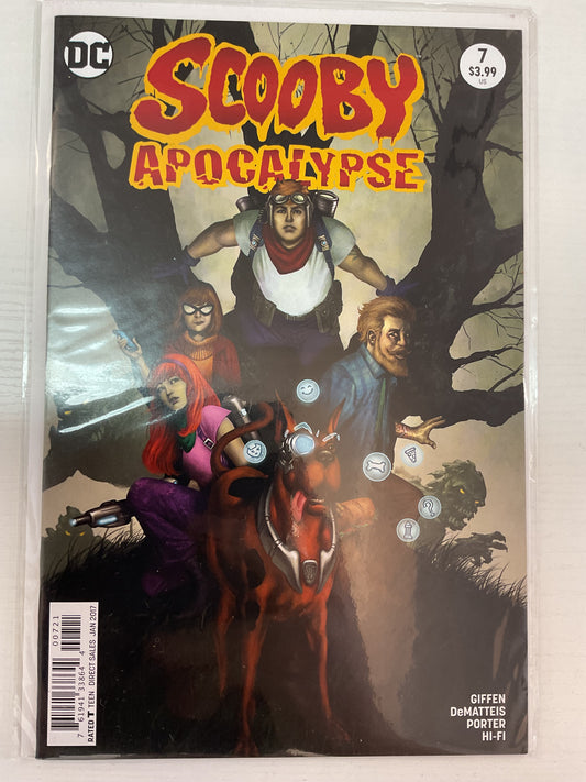 Scooby Apocalypse #7 2017 DC Comics Epting Variant