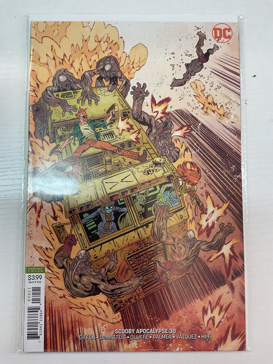Scooby Apocalypse #30 2018 DC Comics Harren Variant