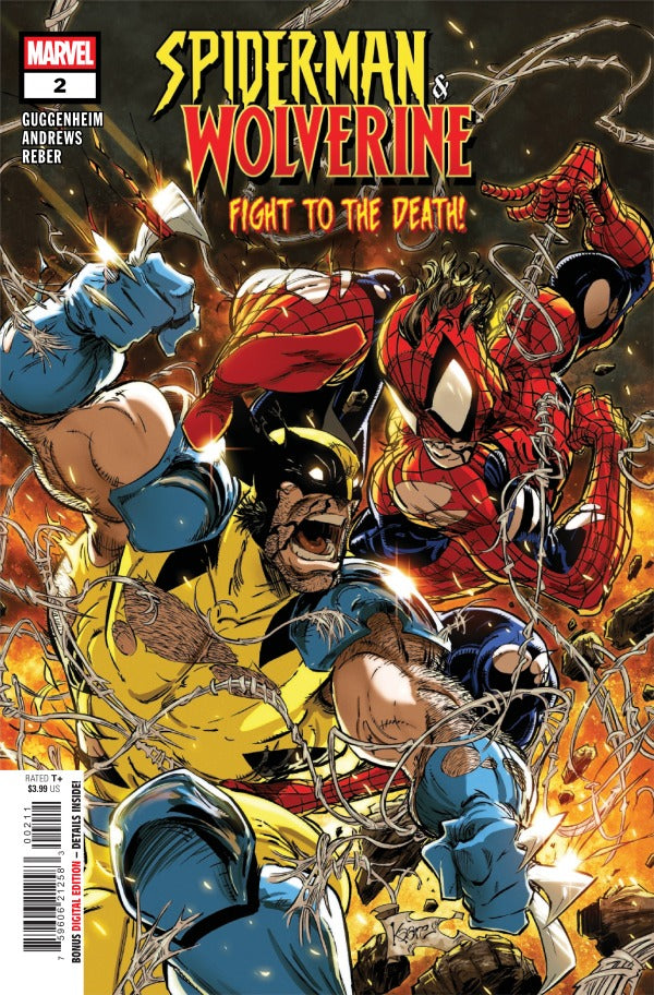 Spider-Man Wolverine #2 2025 Marvel Comics