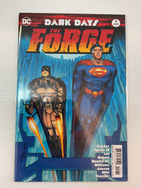 Dark Days The Forge #1 2017 DC Comics Romita Jr Variant