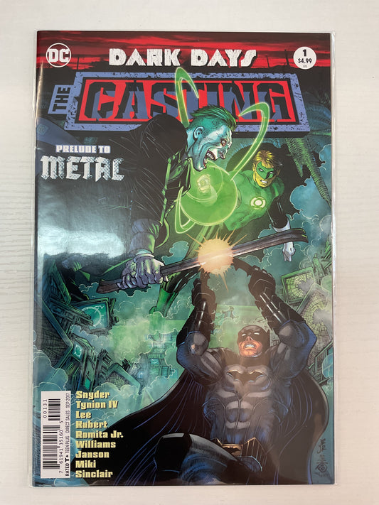 Dark Days Casting #1 2017 DC Comics Romita Jr Variant