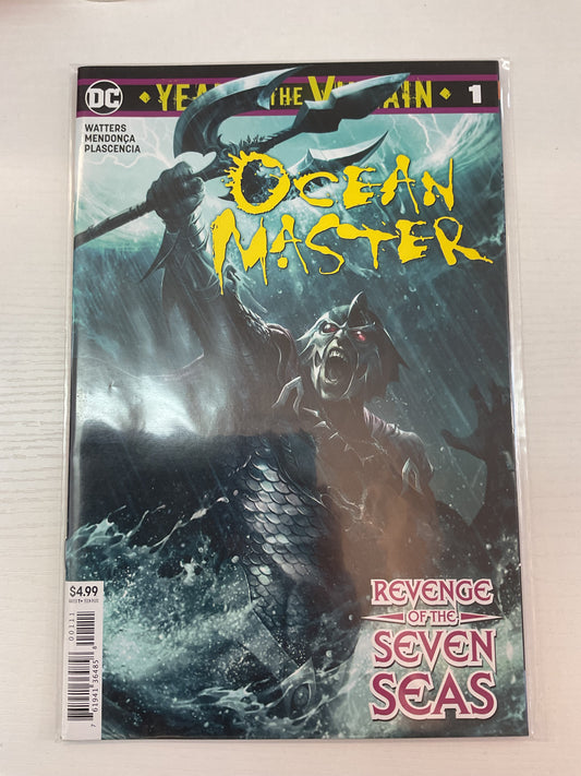 Ocean Master Year Of The Villain #1 2019 DC Comics