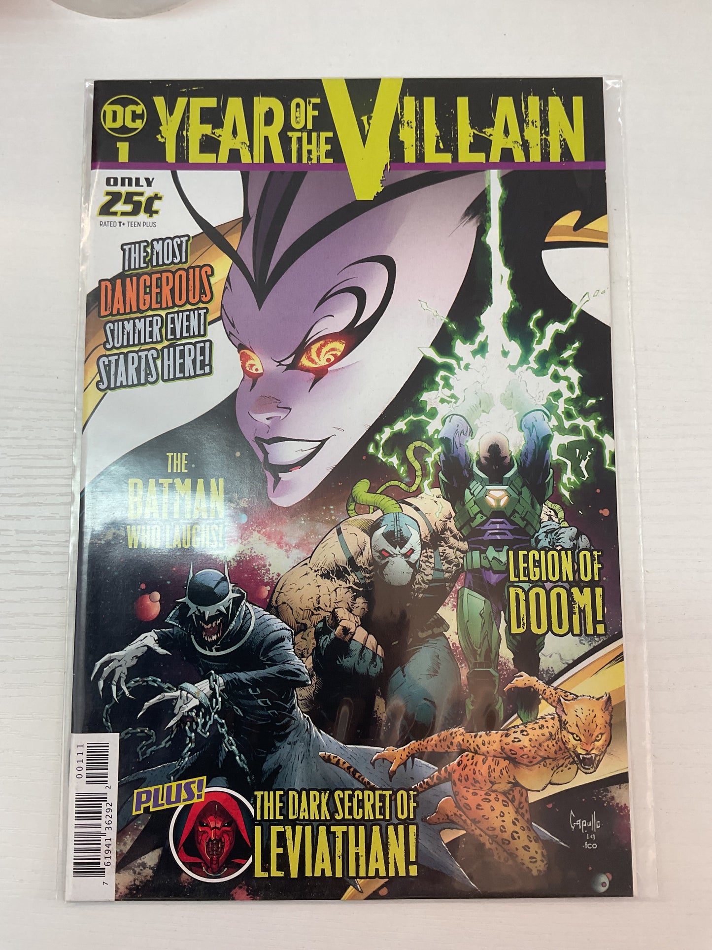 Year Of The Villain #1 2019 DC Comics