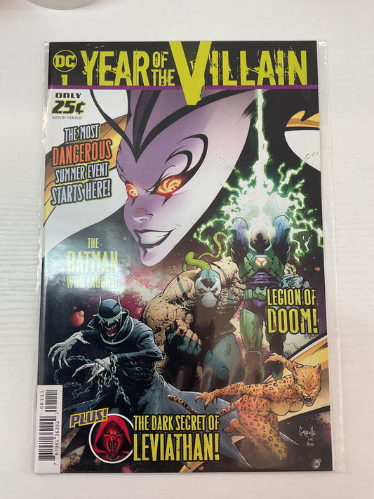 Year Of The Villain #1 2019 DC Comics