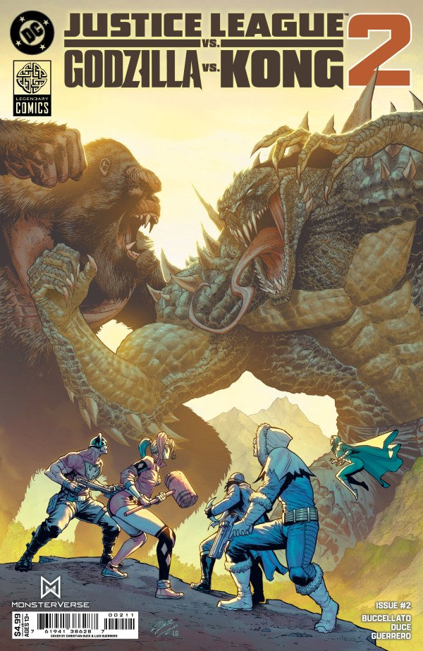 Justice League Vs Godzilla VS Kong #2 2025 DC Comics