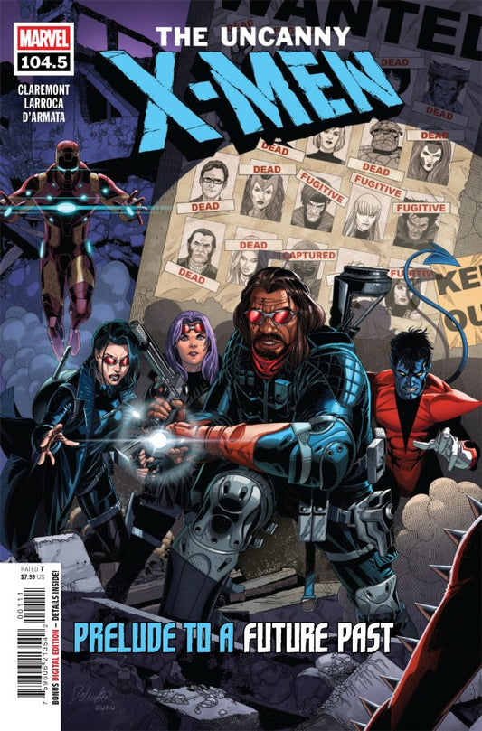 X-Men by Chris Claremont: Prelude To A Future Past #1 2025 Marvel Comics