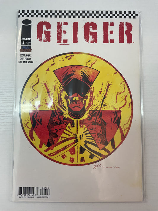 Geiger #3 2021 Image Comics Lemire Variant
