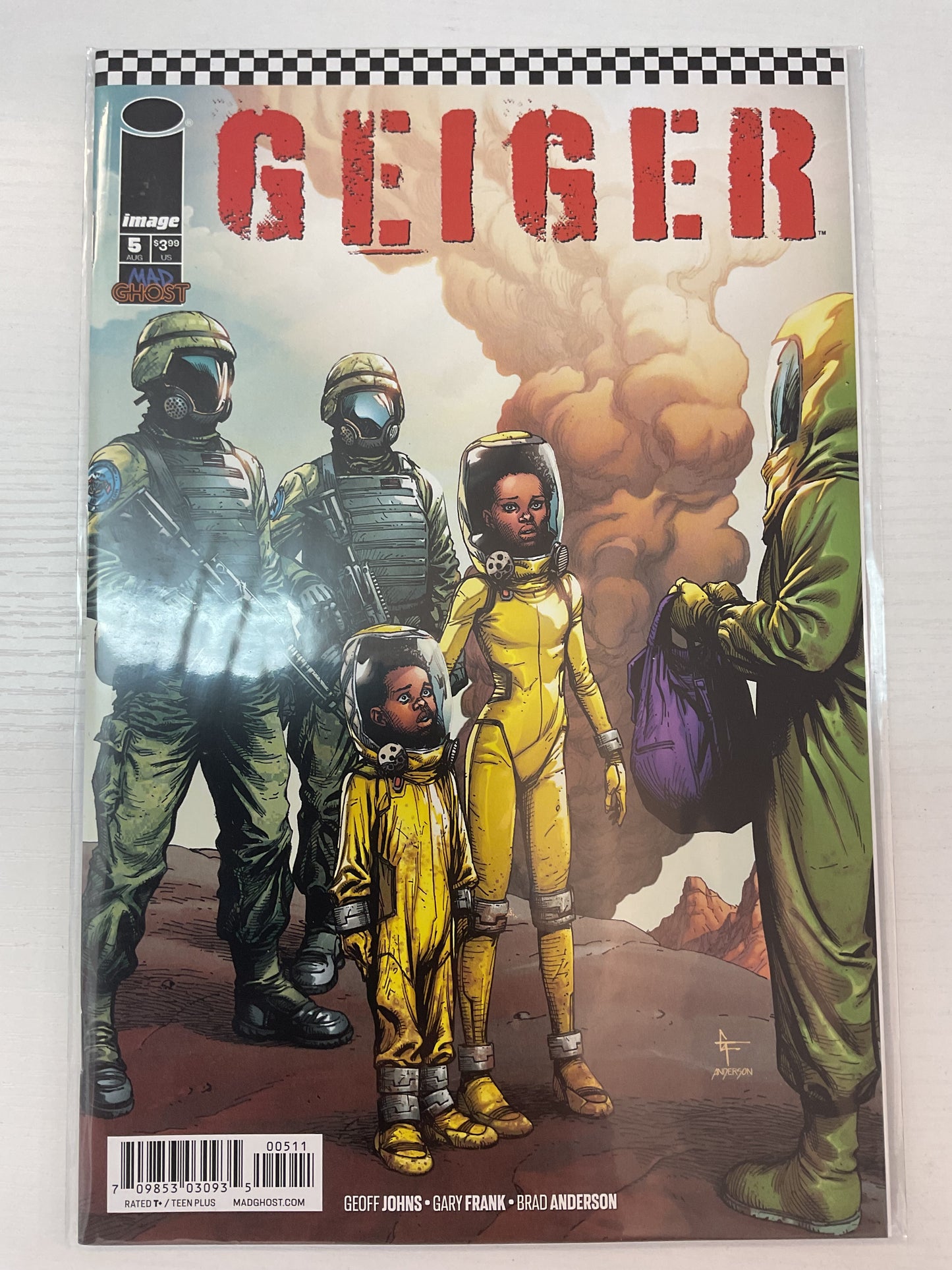 Geiger #5 2021 Image Comics 1st Cameo Appearance Of Junkyard Joe
