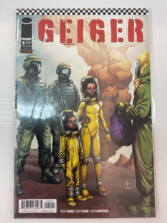Geiger #5 2021 Image Comics 1st Cameo Appearance Of Junkyard Joe