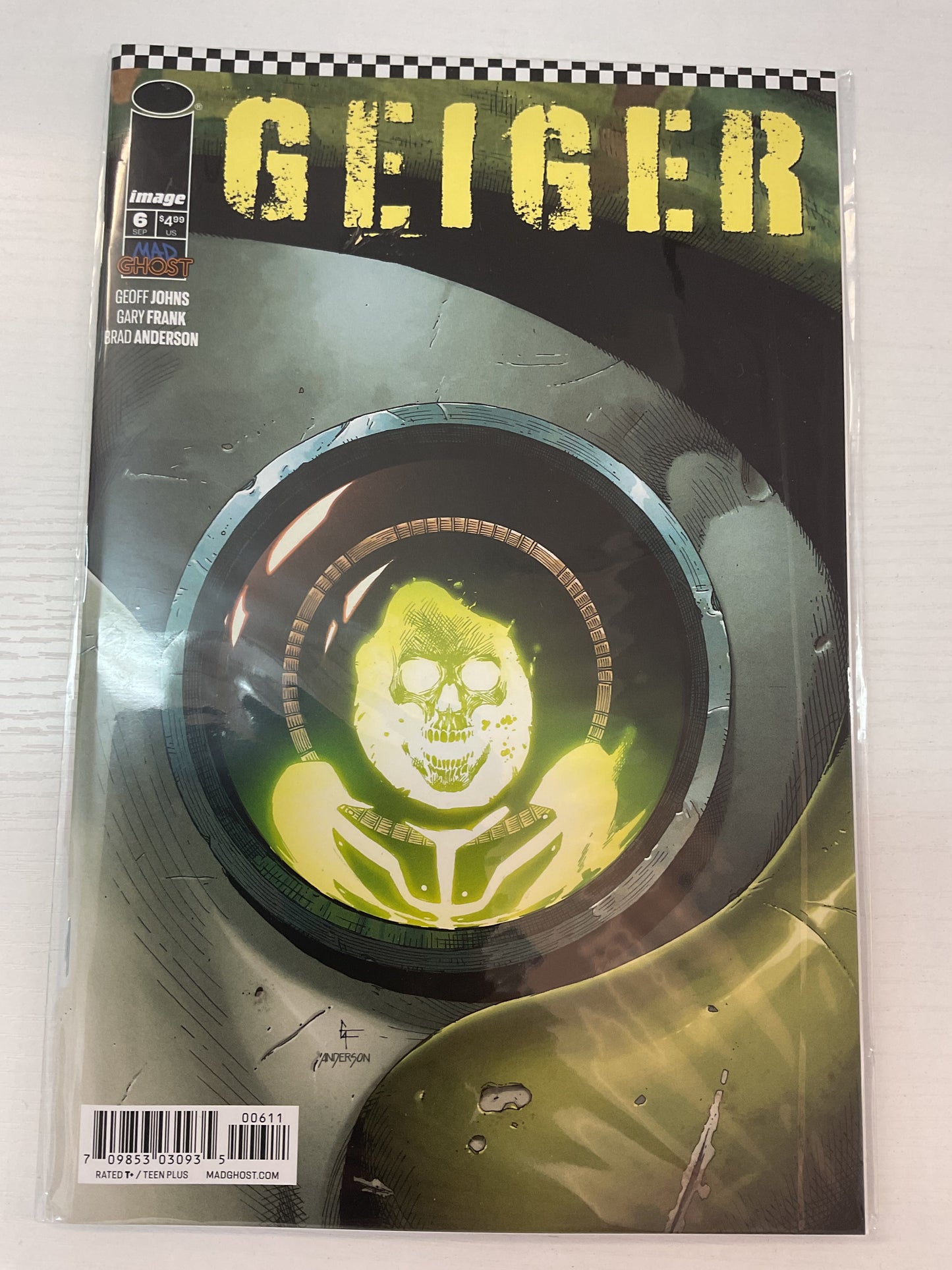 Geiger #6 2021 Image Comics 1st Full Appearance Of Junkyard Joe