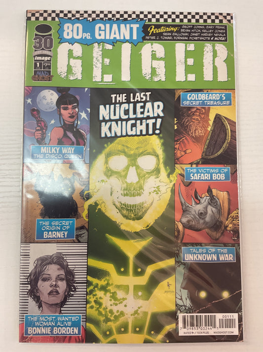 Geiger 80 Page Giant #1 2021 Image Comics 1st Appearance Of Redcoat