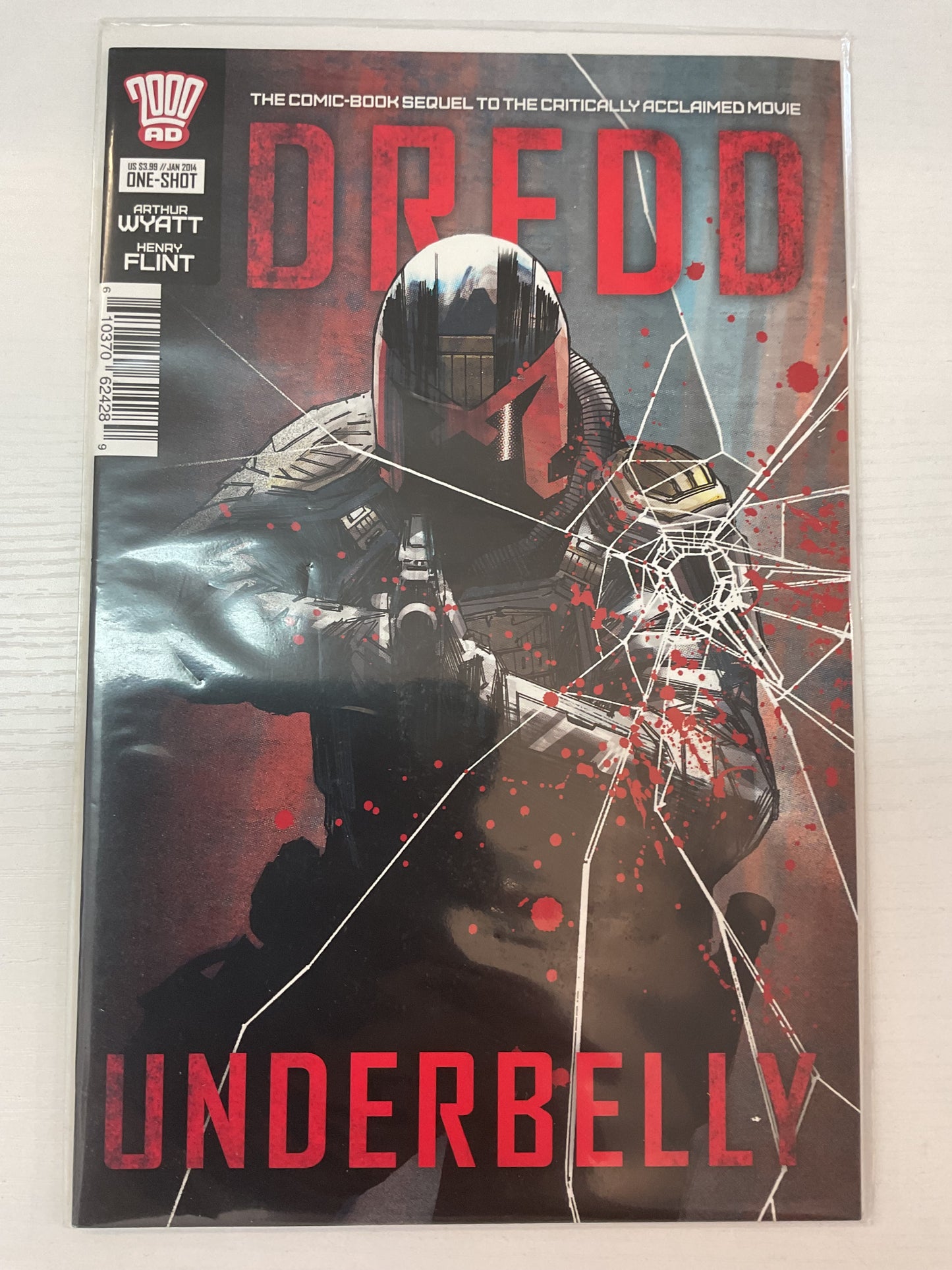 Dread Underbelly #1 2014 2000AD Movie Sequel comic.