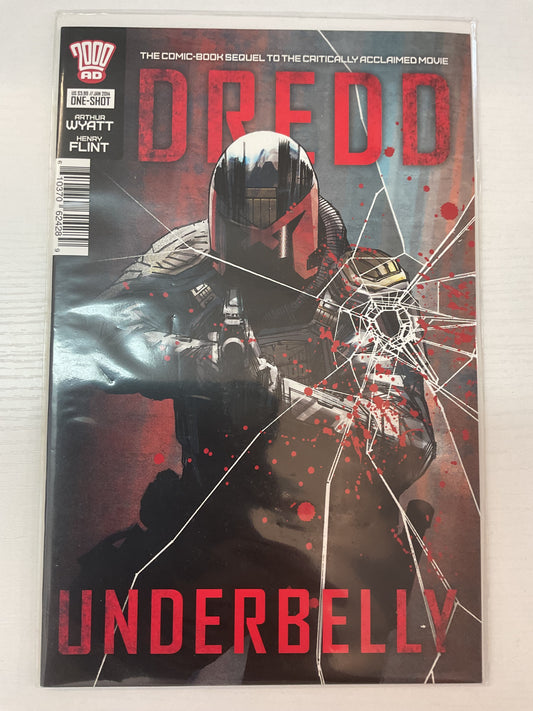 Dread Underbelly #1 2014 2000AD Movie Sequel comic.