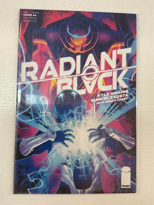 Radiant Black #4 2021 Image Comics debut of 2nd Radiant Black