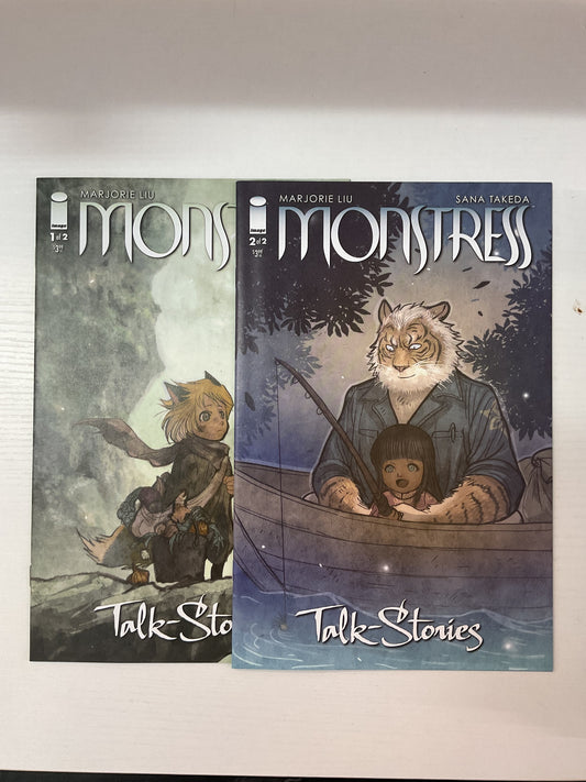 Monstress Talk Stories #1-2 2025 Image Comics Complete Series