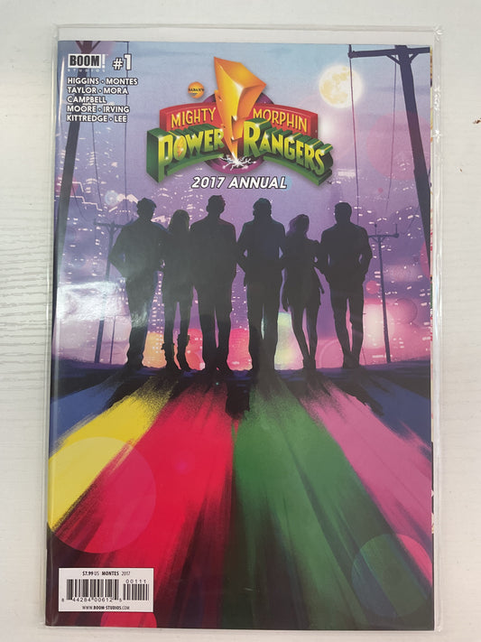 Mighty Morphin Power Rangers Annual #1 2017 Boom Studios