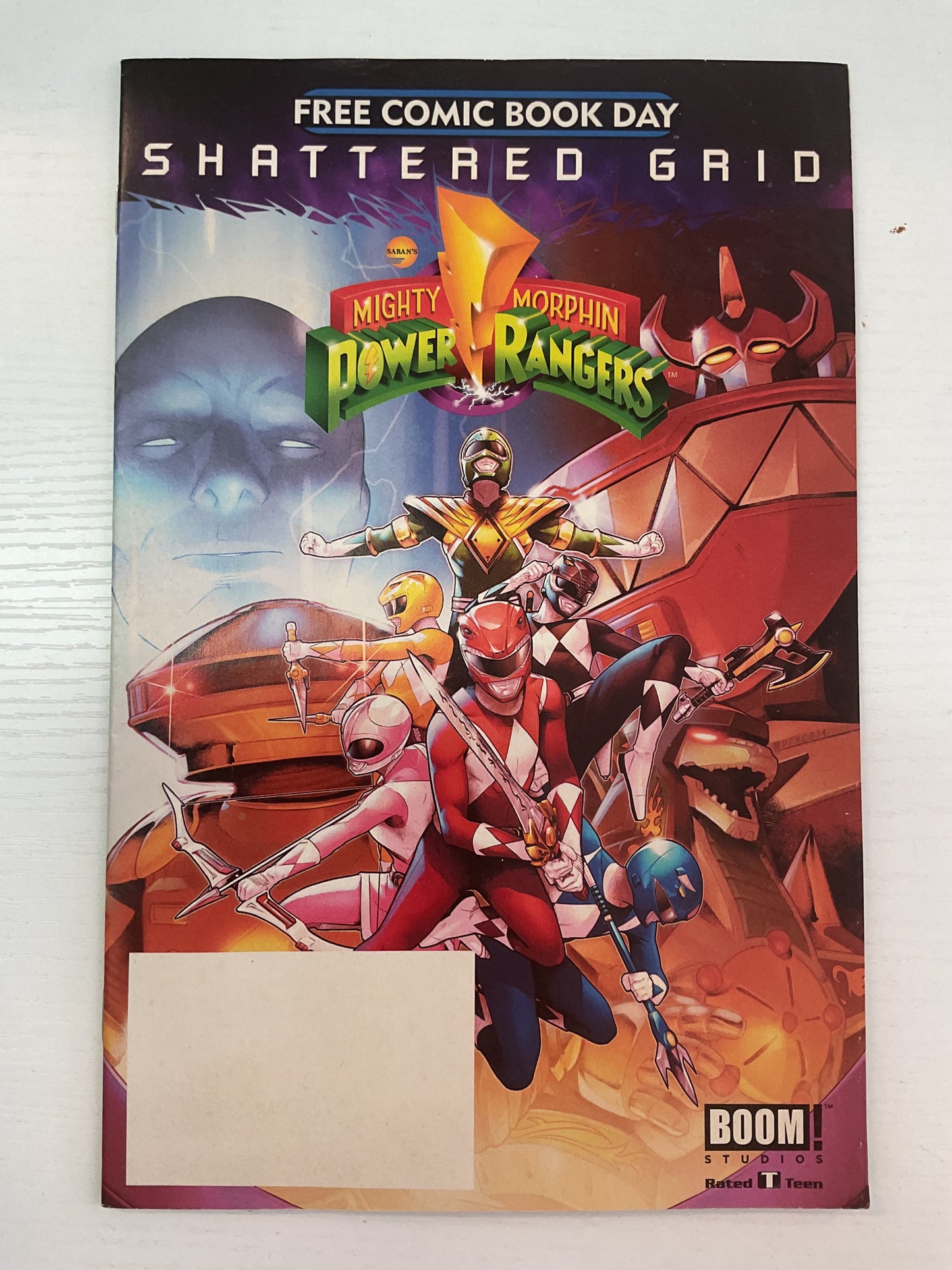 Free Comic Book Day Mighty Morphin Power Rangers Special #1 2018 Boom Studios
