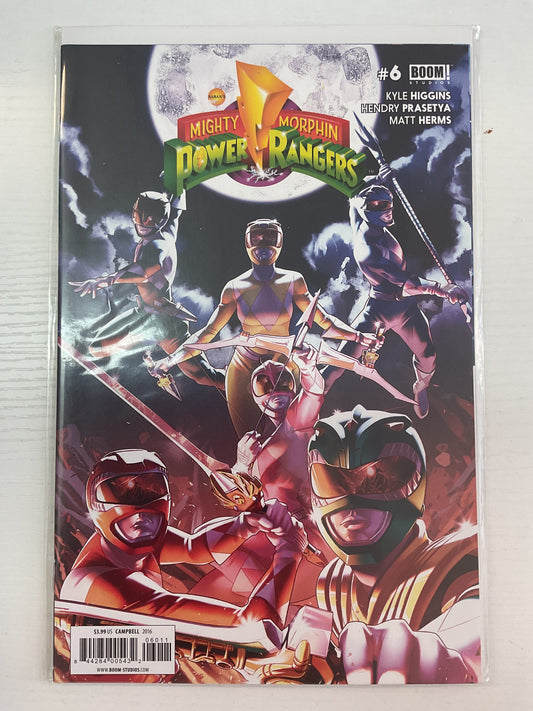Mighty Morphin Power Rangers #6 2016 Boom Studios