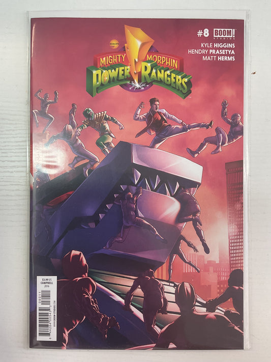 Mighty Morphin Power Rangers #8 2016 Boom Studios