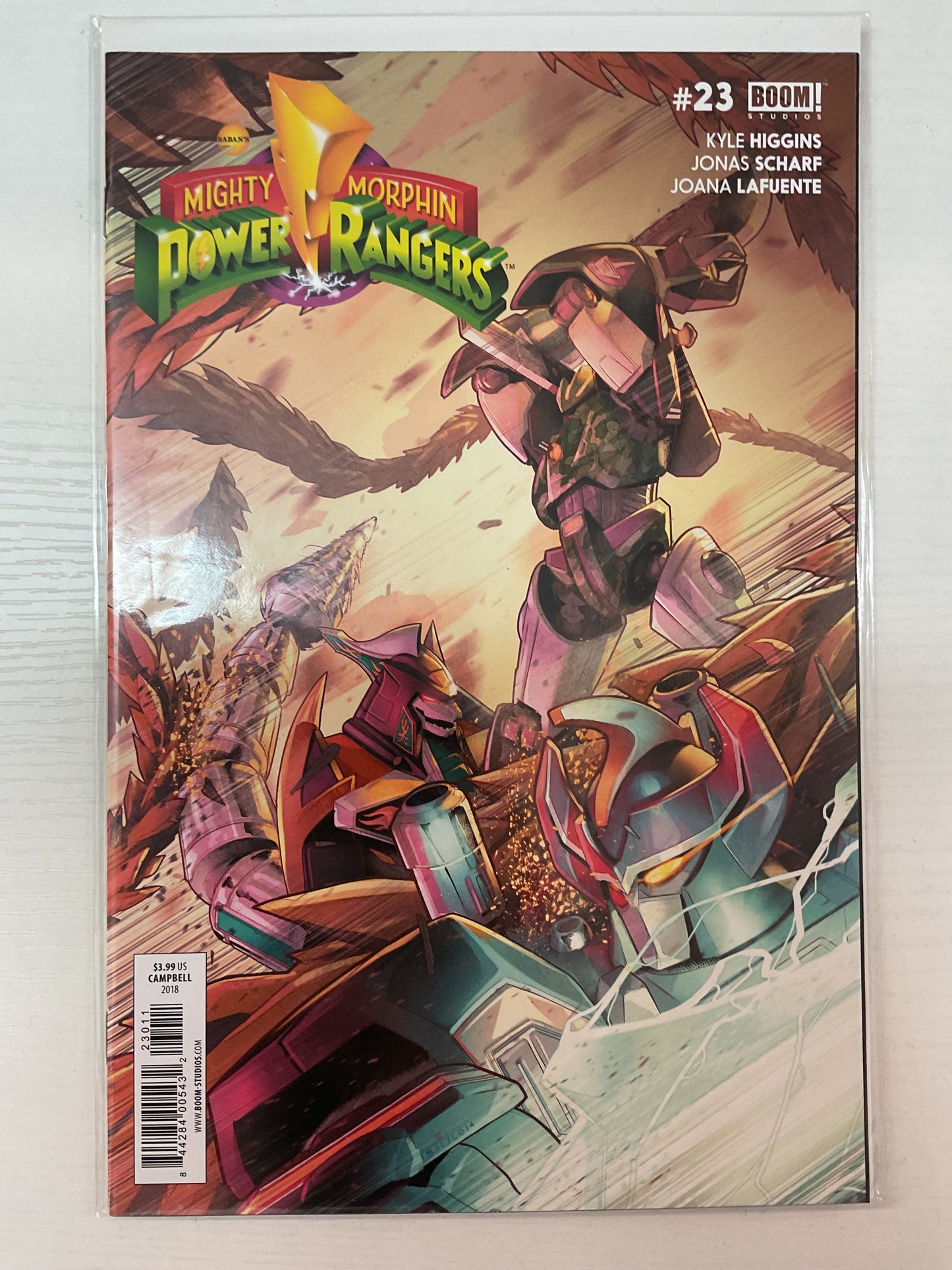 Mighty Morphin Power Rangers #23 2018 Boom Studios