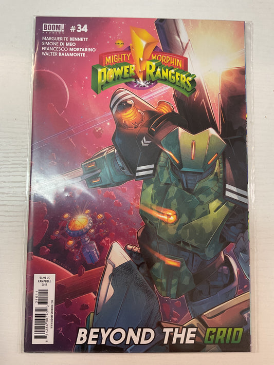 Mighty Morphin Power Rangers #34 2018 Boom Studios