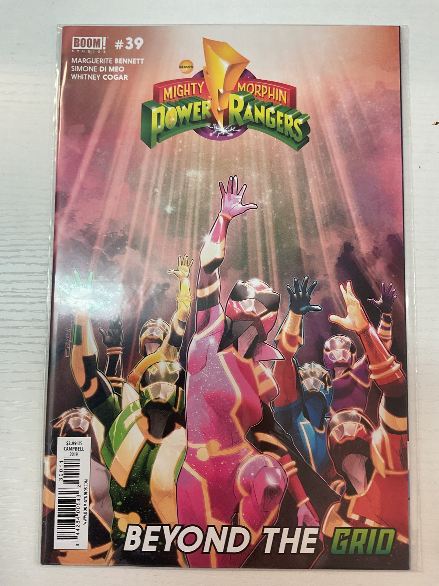 Mighty Morphin Power Rangers #39 2019 Boom Studios