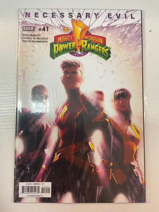 Mighty Morphin Power Rangers #41 2019 Boom Studios 1st Appearance Of Blue Omega Ranger