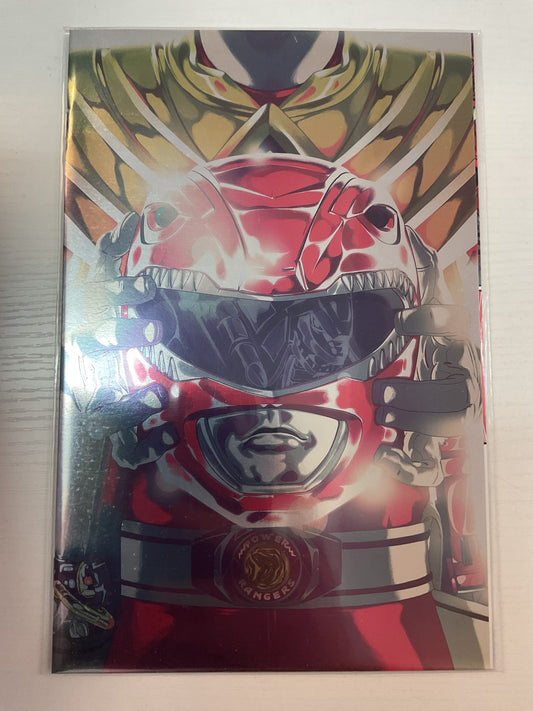 Mighty Morphin Power Rangers #46 2019 Boom Studios Montes Foil Variant
