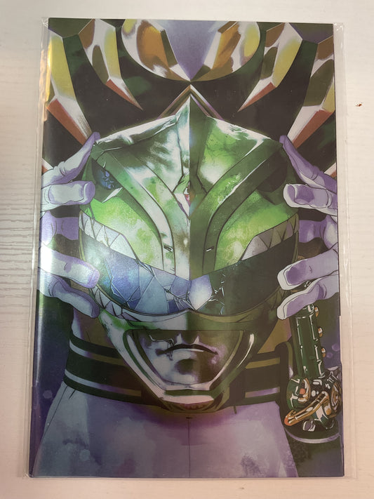 Mighty Morphin Power Rangers #55 2020 Boom Studios Montes Foil Variant 1st Appearance Of New Green Ranger