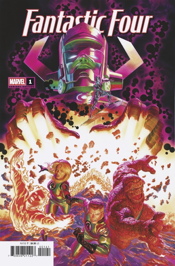 Fantastic Four #1 2025 Marvel Comics Ross Variant