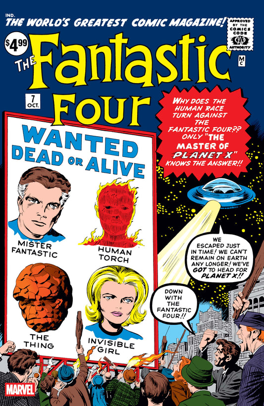 Fantastic Four #7 Facsimile Edition 2025 Marvel Comics