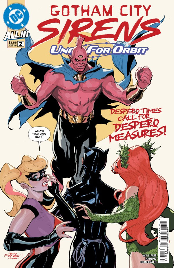 Gotham City Sirens Unfit For Orbit #2 2025 DC Comics