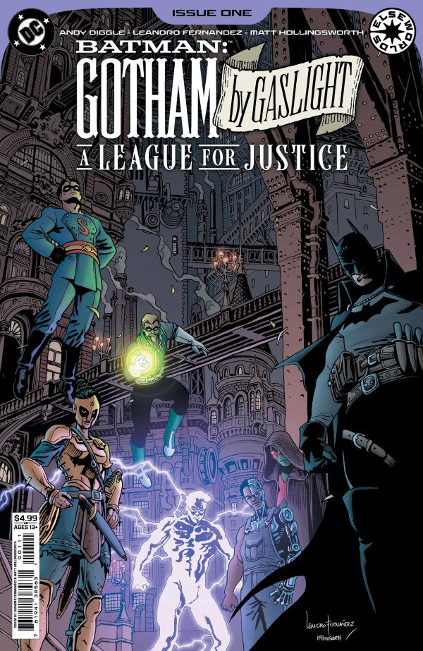 Batman Gotham By Gaslight A League For Justice #1 2025 DC Comics