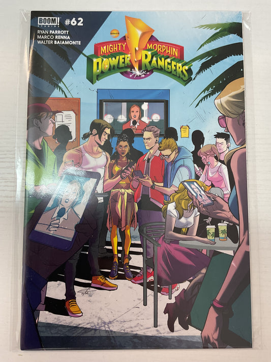 Mighty Morphin #4 2021 Boom Studios Legacy Variant