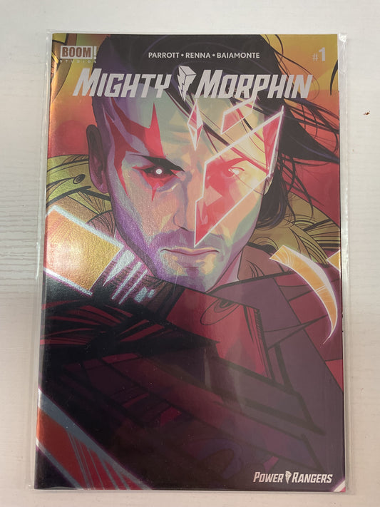 Mighty Morphin #1 2020 Boom Studios Foil LCSD Variant