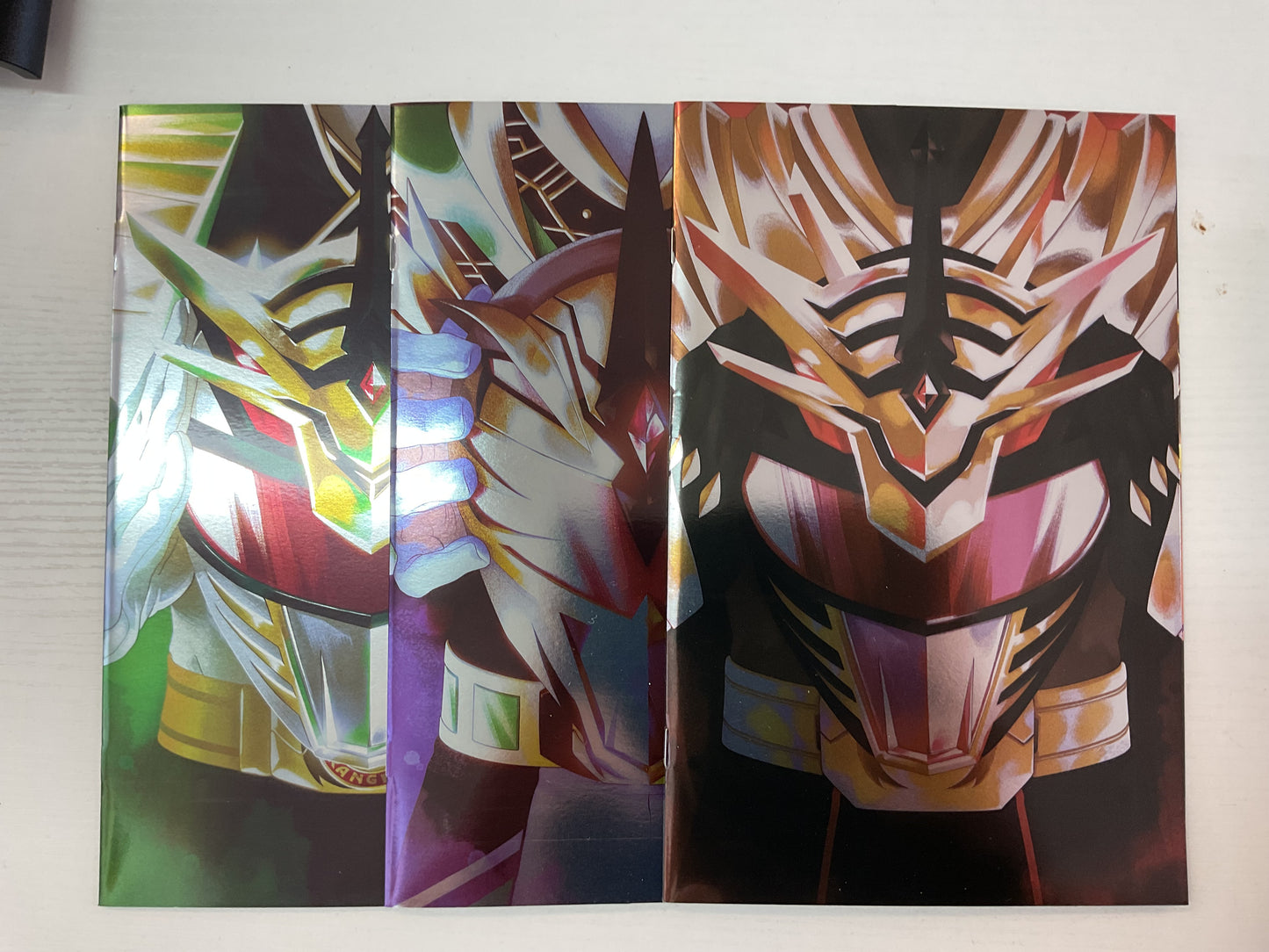 Power Rangers Drakkon New Dawn #1-3 2020 Boom Studios Complete Series Foil Variants