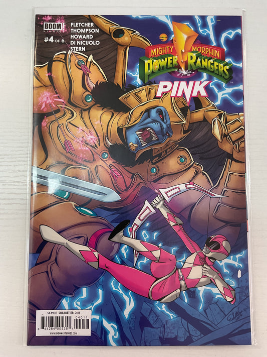 Mighty Morphin Power Rangers Pink #4 2016 Boom Studios