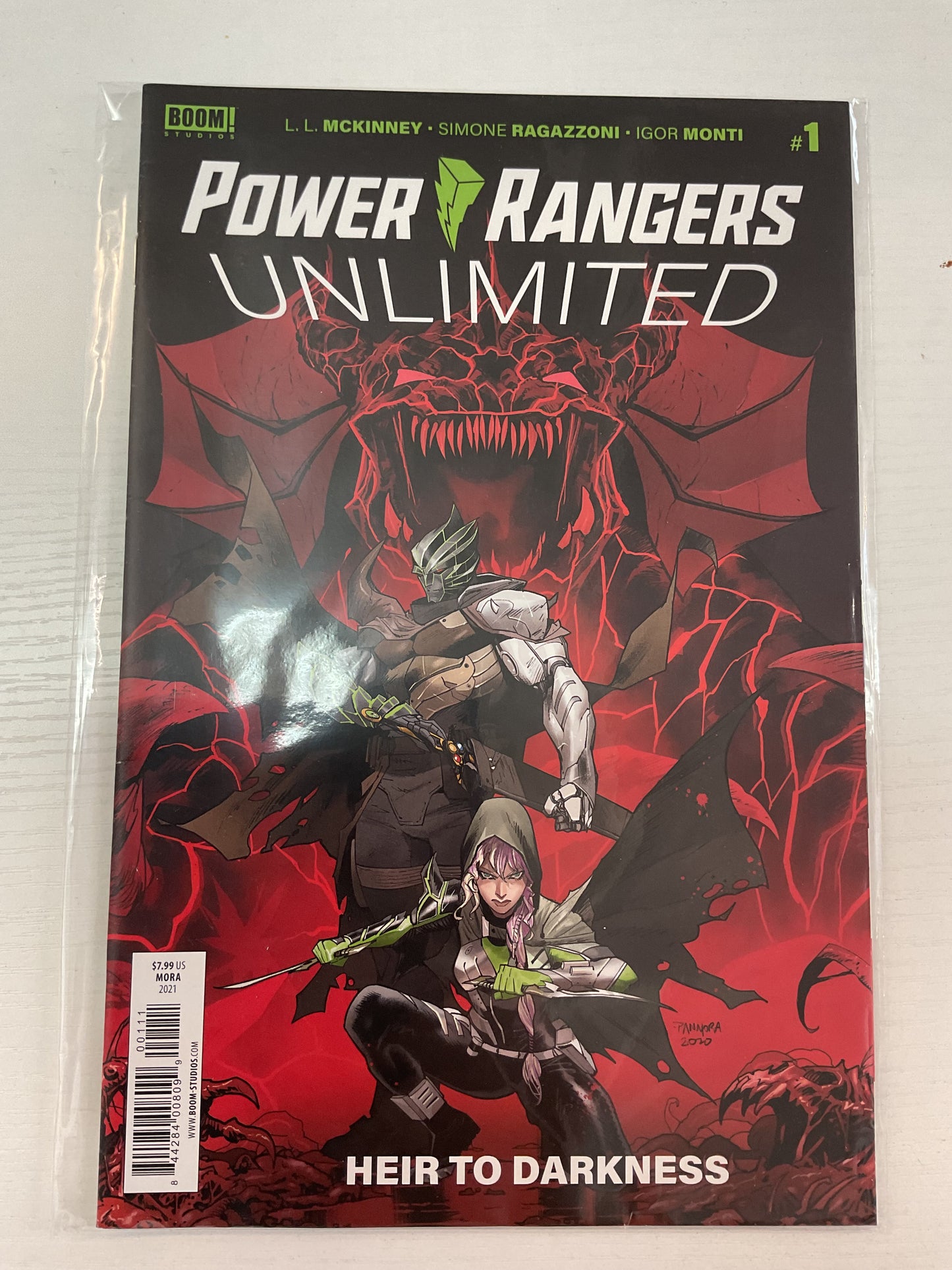 Power Rangers Unlimited Heir To Darkness #1 2021 Boom Studios
