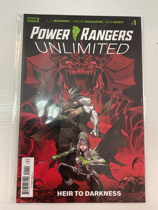 Power Rangers Unlimited Heir To Darkness #1 2021 Boom Studios
