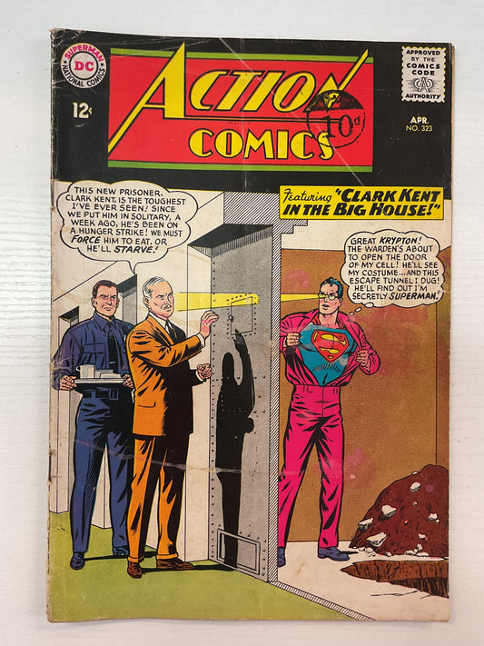 Action Comics #323 1965 DC Comics