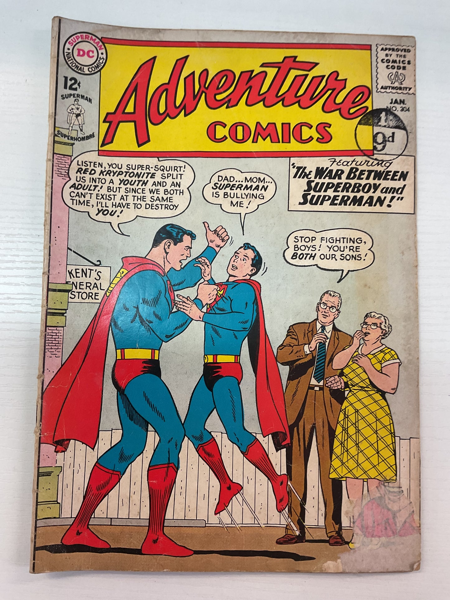 Adventure Comics #304 DC Comics Death Of Lightning Lad