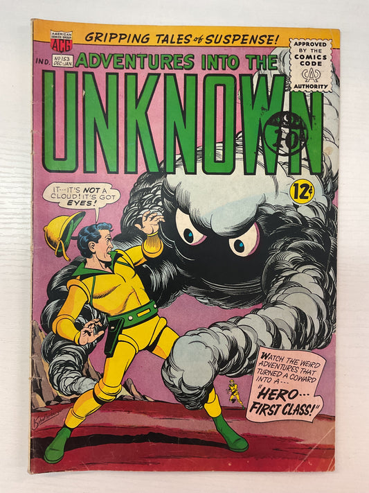 Adventures Into The Unknown #153 1964 American Comics Group