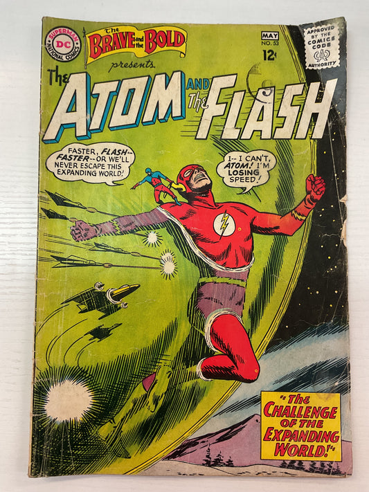 Brave And The Bold #53 1964 DC Comics Atom Flash
