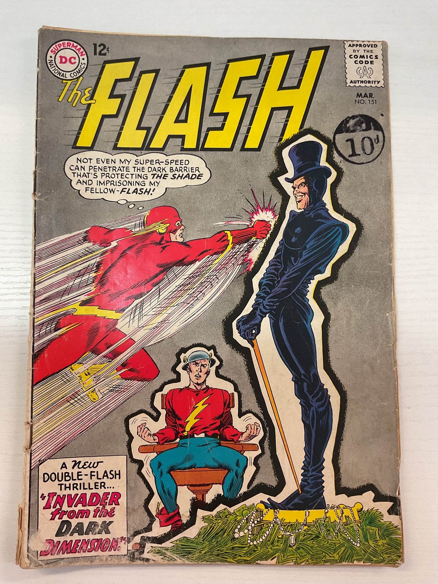 Flash #151 1965 DC Comics